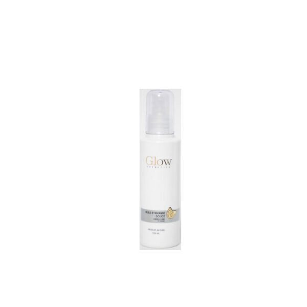 GLOW Huile vierge d'amande douce 100ml
