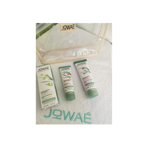 PACK JOWAE : Creme gommante + Fluide matifiant + Creme Mains et ongles 50ml (offerte)