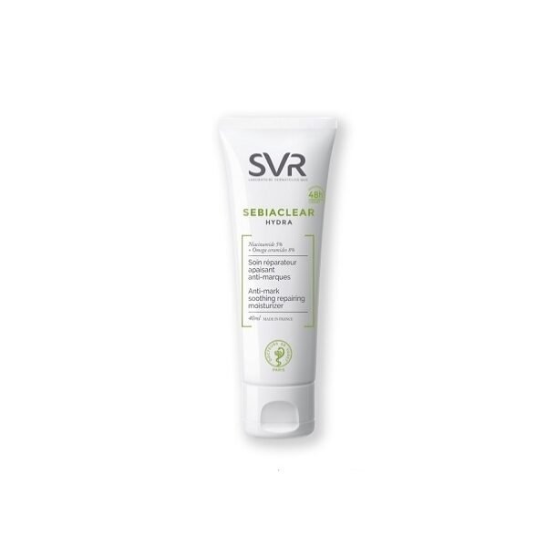 SVR Sebiaclear Hydra Soin Réparateur Apaisant Anti-Marques, 40 ml