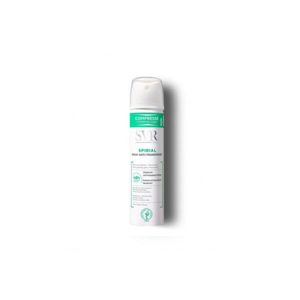 SVR Spirial Spray Déodorant Anti-Transpirant, 75ml